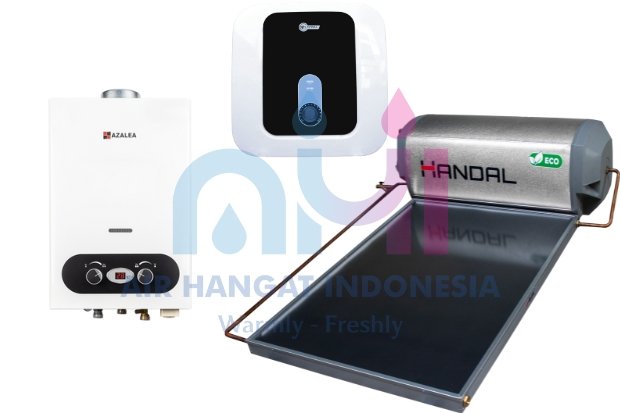 Jenis Water Heater yang Dilayani