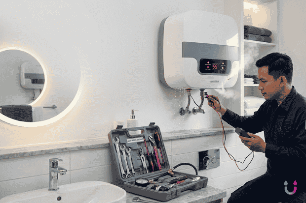 Tanda Water Heater Perlu Segera Diservis