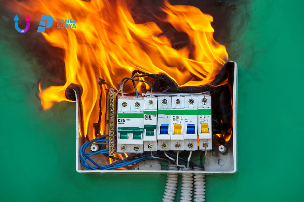 Kabel Rusak Bisa Membuat Mesin Panas Bau Terbakar