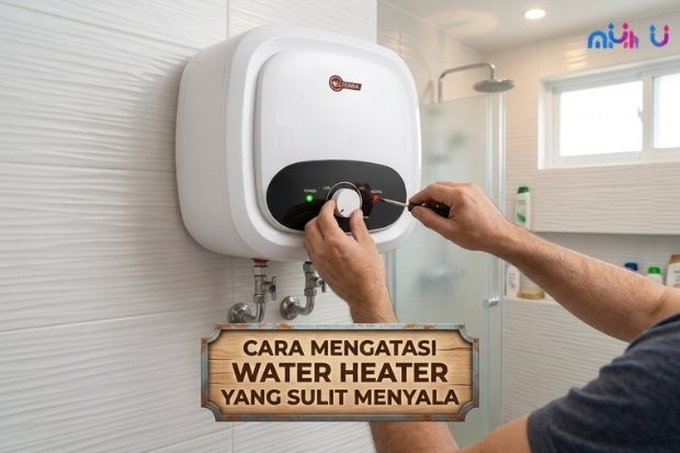 Cara Mengatasi Water Heater yang Sulit Menyala