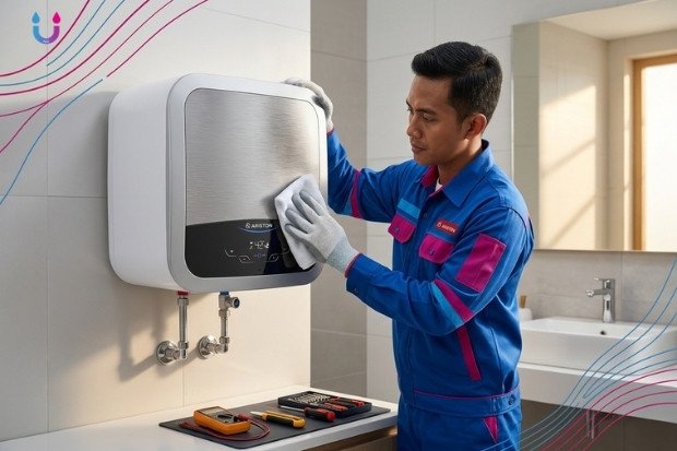 Rawat Water Heater Secara Rutin.